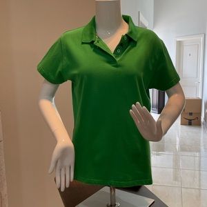 Green Burberry Polo T-Shirt